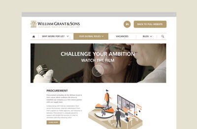 Challenge your ambition responsive website