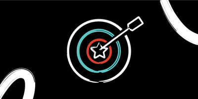 Illustration of a bullseye i.e. target