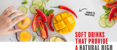 Soft drinks that provide a natural high (cayenne chilli)