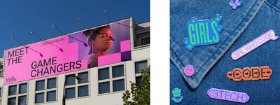 Nostalgia signs and stickers